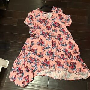 Floral Pink Dress